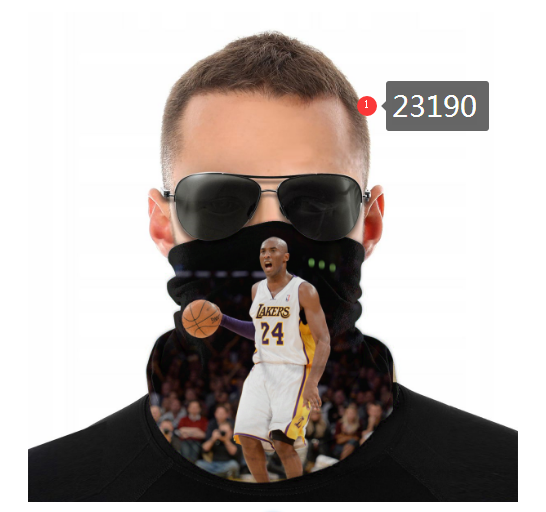 NBA 2021 Los Angeles Lakers #24 kobe bryant 23190 Dust mask with filter